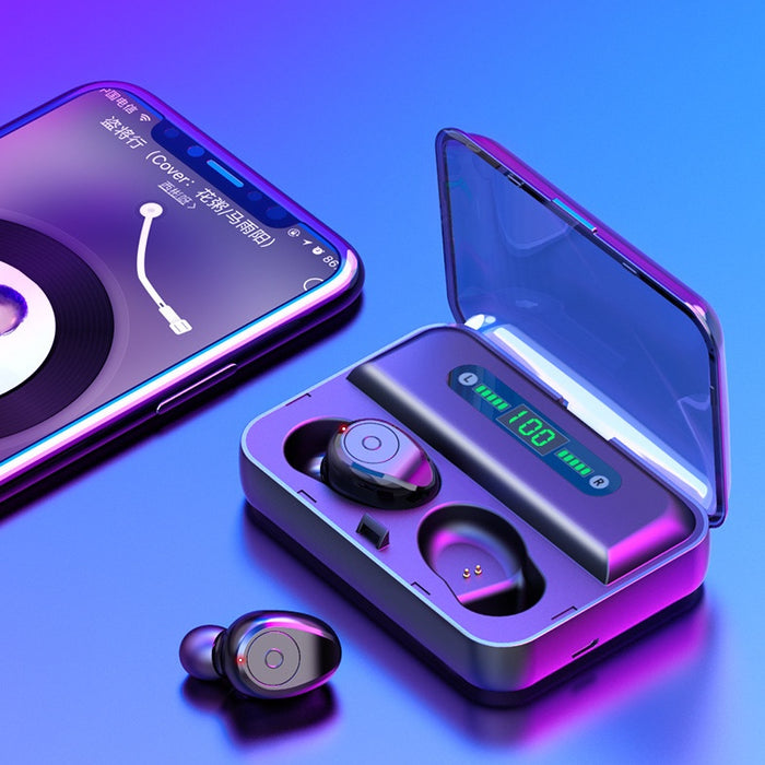 Multifunction Bluetooth Headset Binaural Movement Power Bank Phone Support 🇨🇳