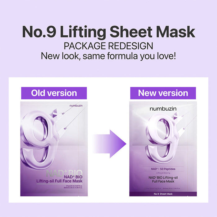 NAD+BIO Lifting-Sil Full Face Mask