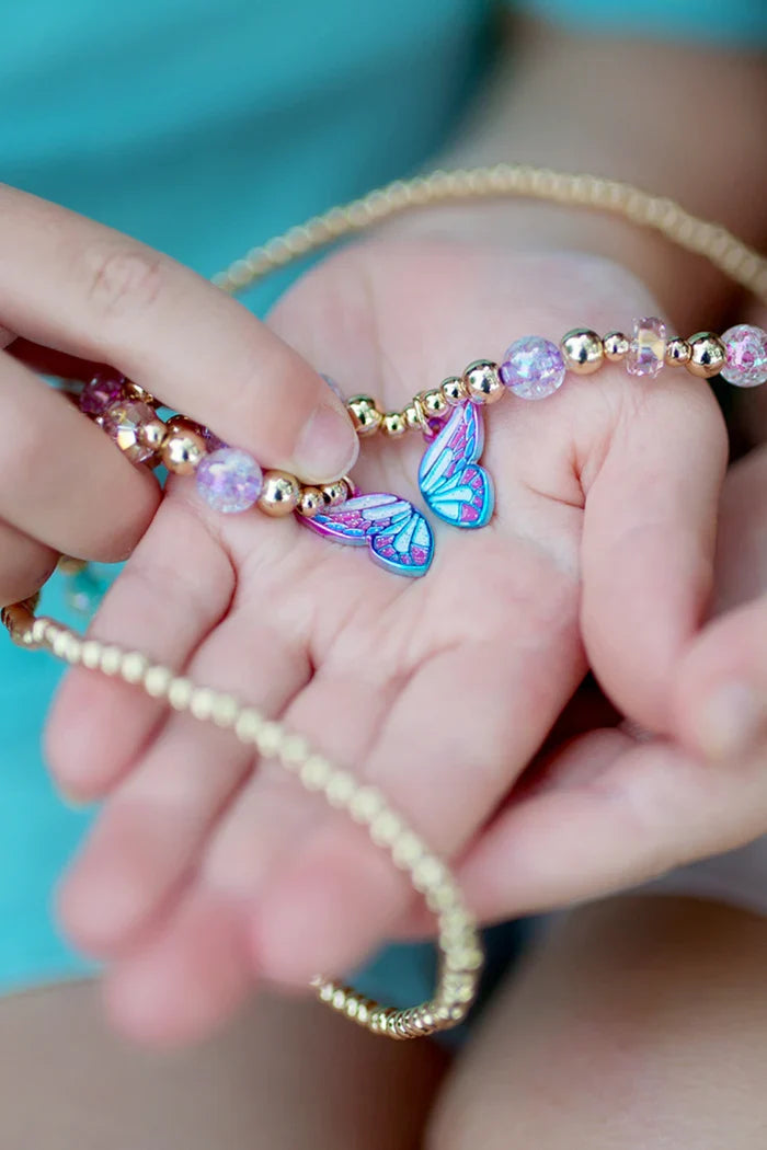 NECKLACE SET BFF BUTTERFLY WISHES 2-PCE