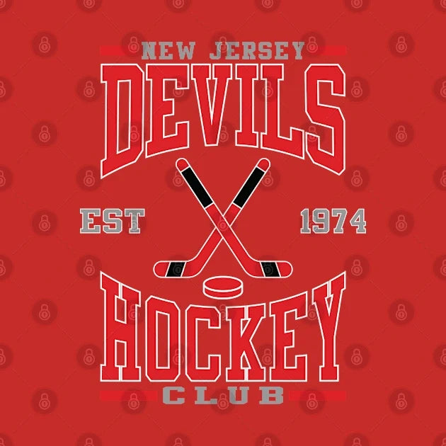 New Jersey Devils Hockey Club Hoodie