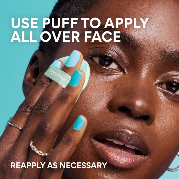 No-Sebum Mineral Powder application guideline: REGULAR