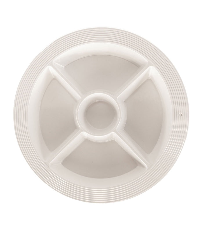 Nora Fleming Round Divided Dish Melamine