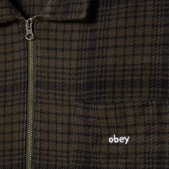 Obey Parker Zip Shirt Jacket