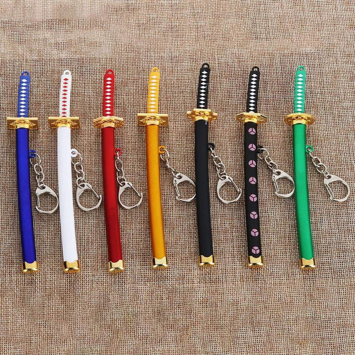 One Piece Zoro: Samurai Katana Keychain - TheAnimeSupply