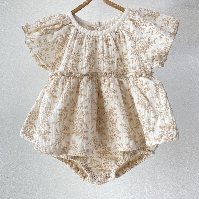 Onesie Baby Crepe Printed Baby Rompers 🇨🇳