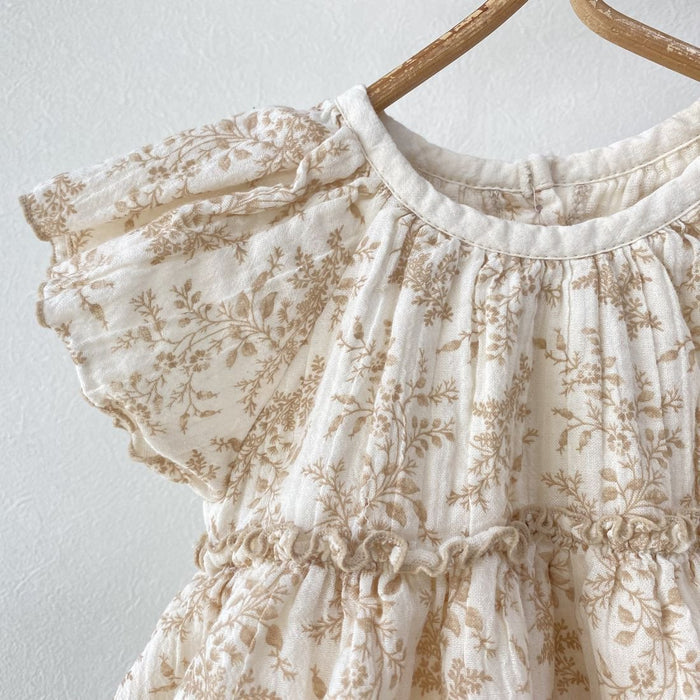 Onesie Baby Crepe Printed Baby Rompers 🇨🇳