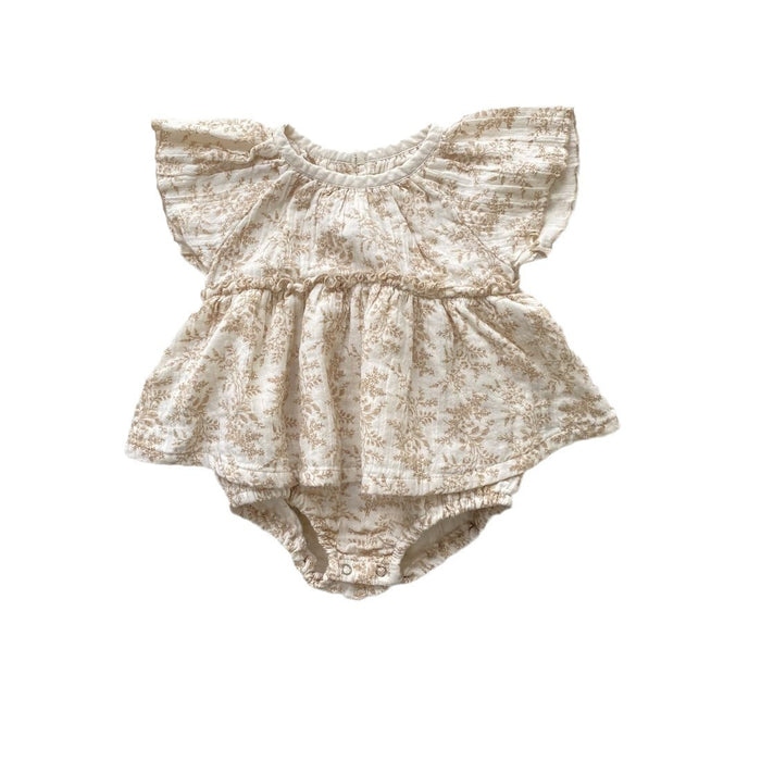 Onesie Baby Crepe Printed Baby Rompers 🇨🇳