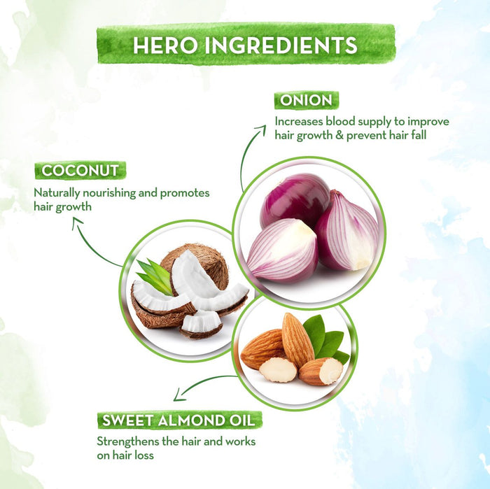 Mamaearth Onion Conditioner for Hair Growth with Onion and Coconut