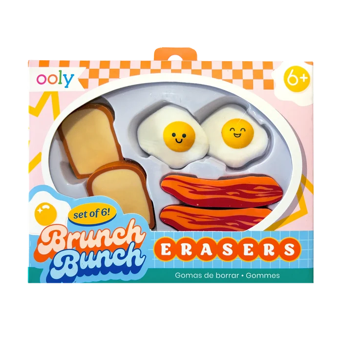 Ooly: Brunch Bunch Erasers Set