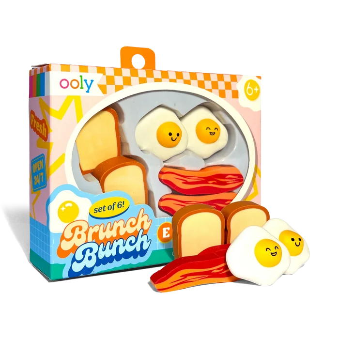 Ooly: Brunch Bunch Erasers Set