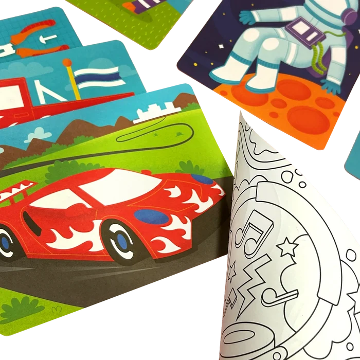Ooly: Foil-tastic Foil Art & Coloring Set - Gadgets & Gizmos