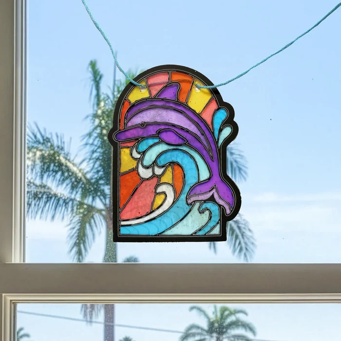 Ooly: Mini Scratch & Scribble: Window Banner Kit - Ocean