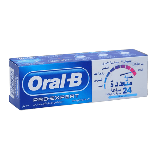Oral-B Pro-Expert All Around Protection Fresh Mint Toothpaste, 75ml - Makkah Pharmacy