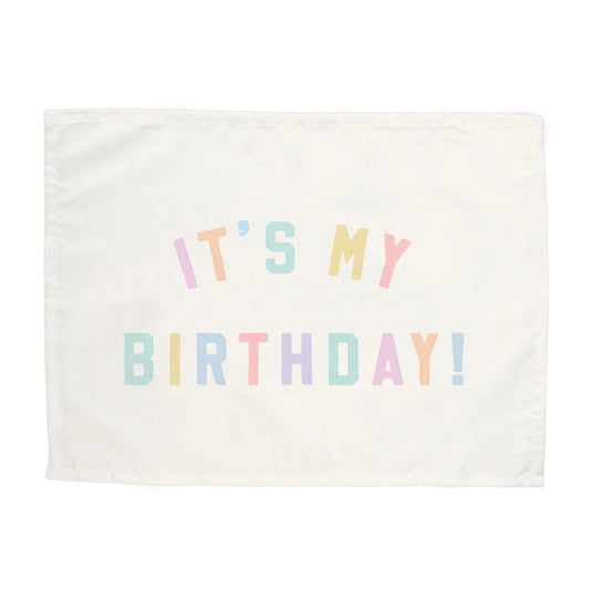 {Pastel} It's My Birthday Banner