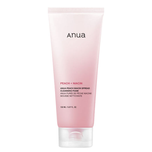 Anua Peach Niacin Spread Cleansing Foam Nudie Glow Australia