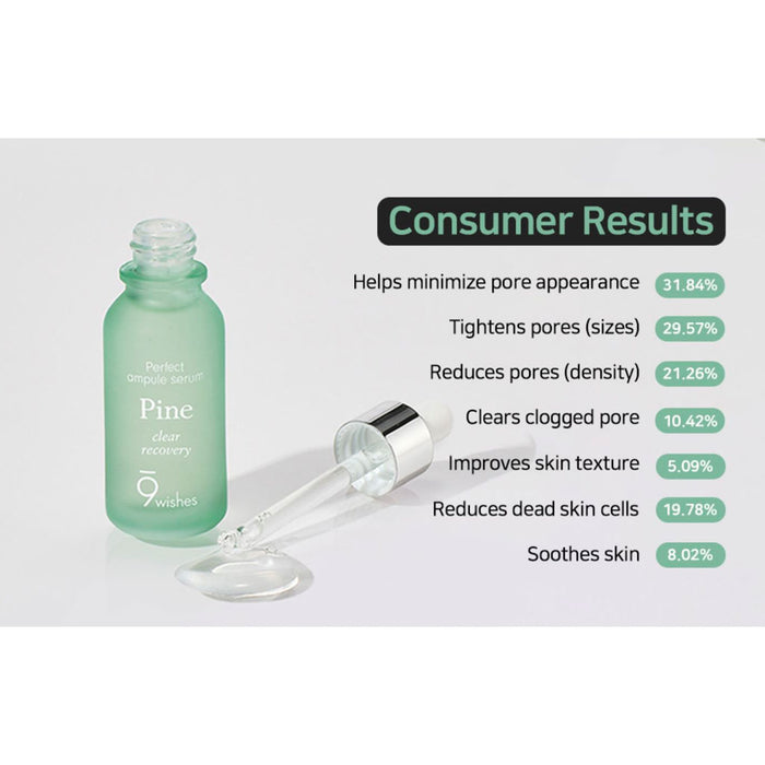 9Wishes Pine Perfect Ampule Serum Nudie Glow Australia