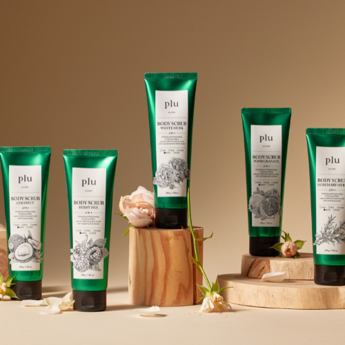 plu Body Scrub Cotton Blossom 3 in 1 200g