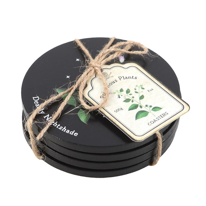 Poisonous Plants Coaster Set 🇬🇧