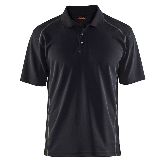 POLO SHORT SLEEVE SHIRT - 9900-Black | Blaklader 34511051