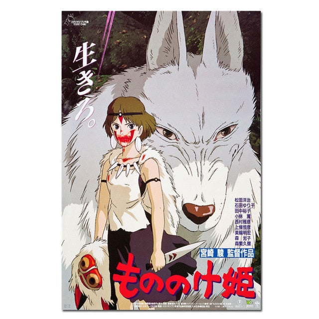 Princess Mononoke Wall Posters
