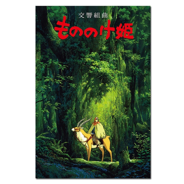 Princess Mononoke Wall Posters