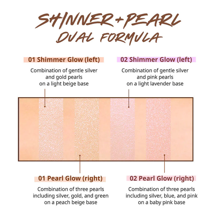 CLIO Prism Highlighter Duo Nudie Glow Australia