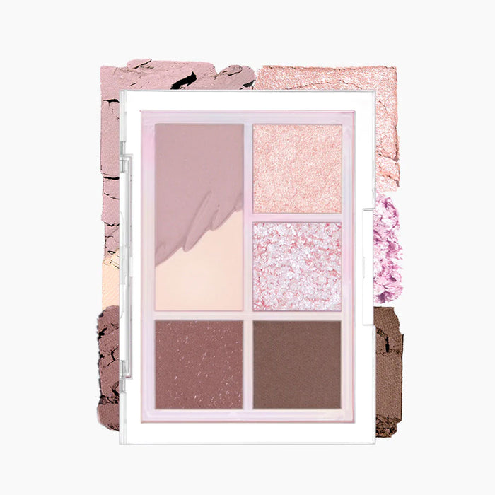 CLIO Pro Eye Palette Mini #03 BLOOMING MAUVE Nudie Glow Australia