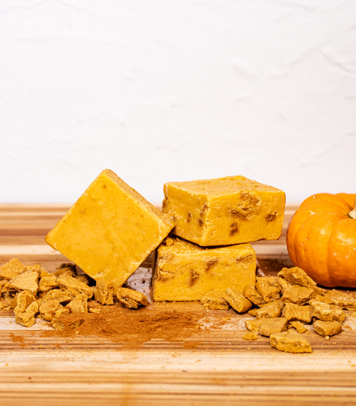 Pumpkin Pie Gingersnap Fudge