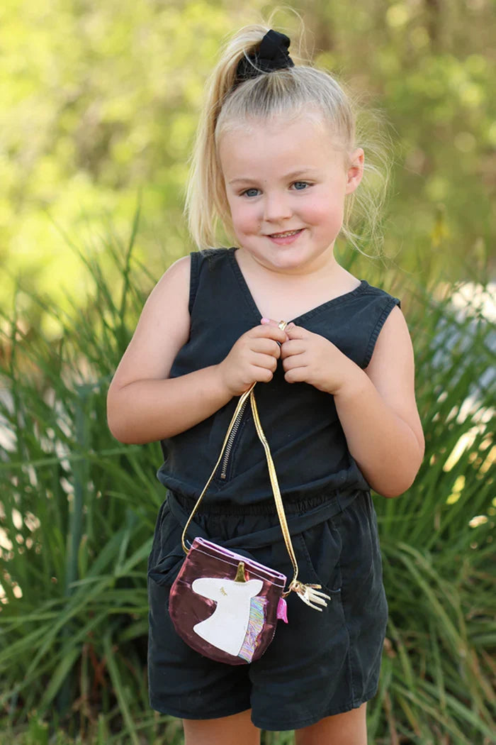 PURSE UNICORN FUSCHIA