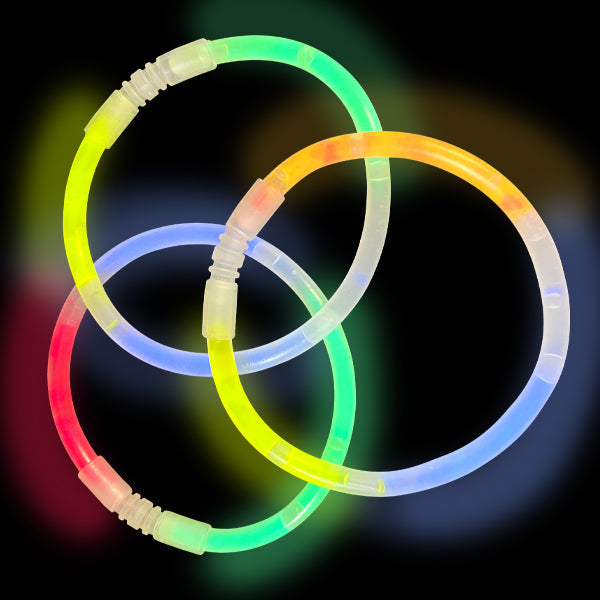 Rainbow Glow Bracelets