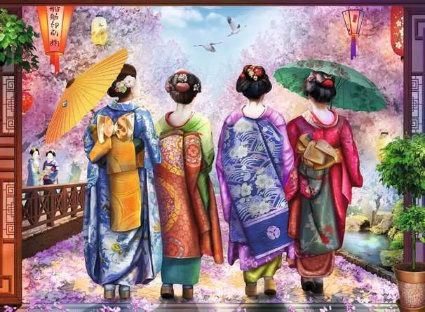 Ravensburger: Blossom Walk 500 pc Puzzle