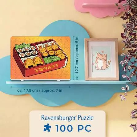 Ravensburger: Kawaii Cats Bento 100pc Puzzle