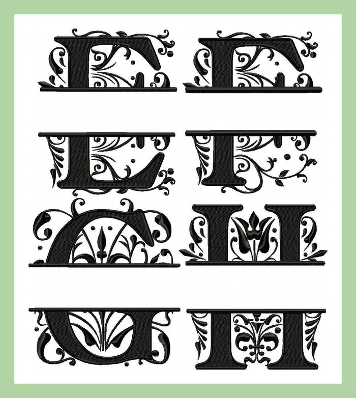 Regal Split letter A-H Only