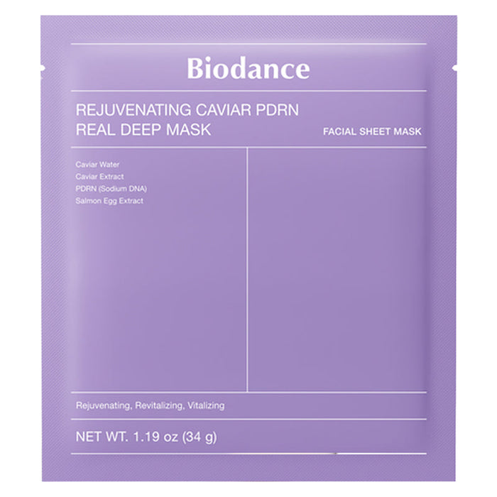 Rejuvenating Caviar PDRN Real Deep Mask