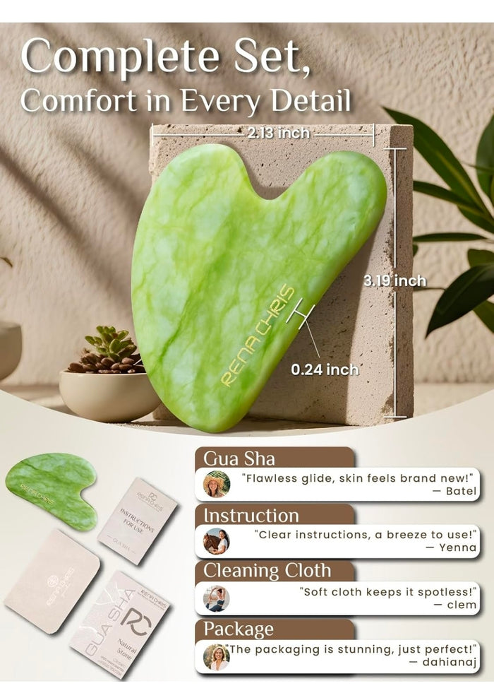 Rena Chris Gua Sha Nature Stone