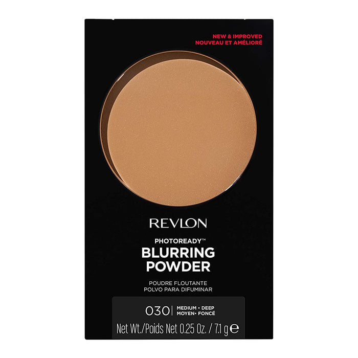 Revlon PhotoReady Blurring Powder 030 MEDIUM DEEP – shine control with light-diffusing pigments for smooth, radiant skin
