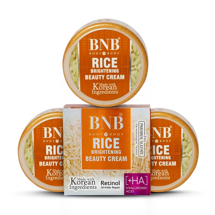 Rice Brightening Beauty Cream ( Pack Of 3)