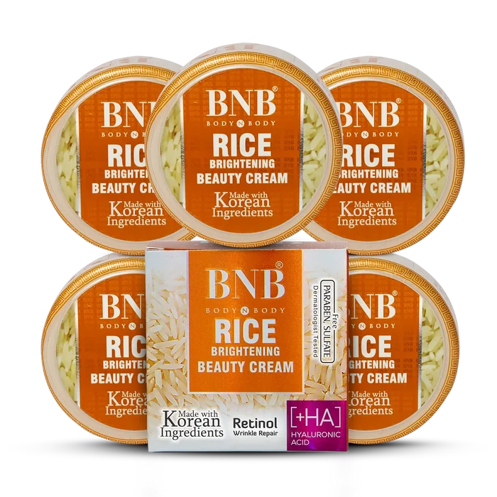 Rice Brightening Beauty Cream (Pack of 5)