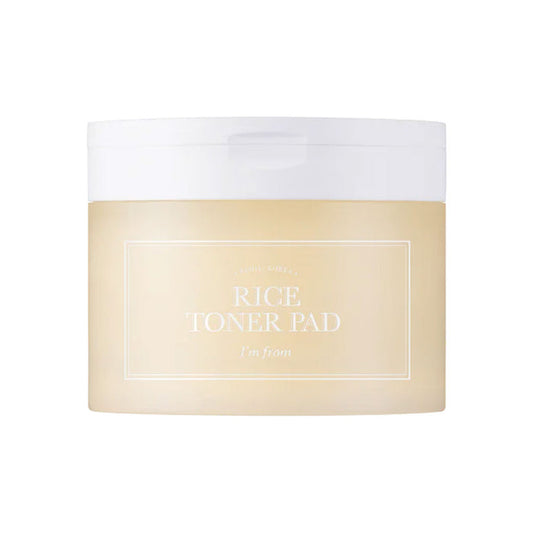 I'm From Rice Toner Pad Nudie Glow Australia