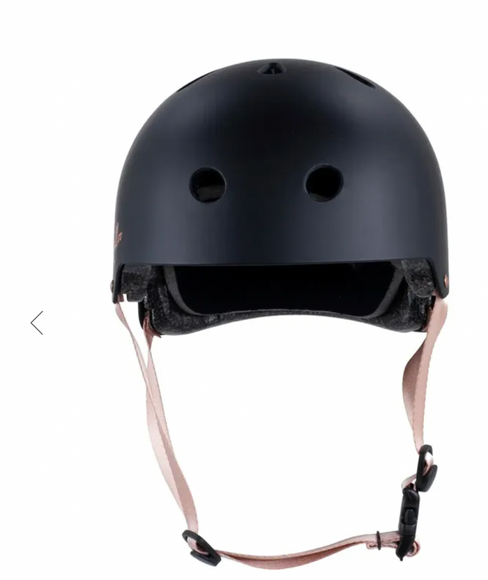Rio Roller Rose Helmet - Black /Rose Gold