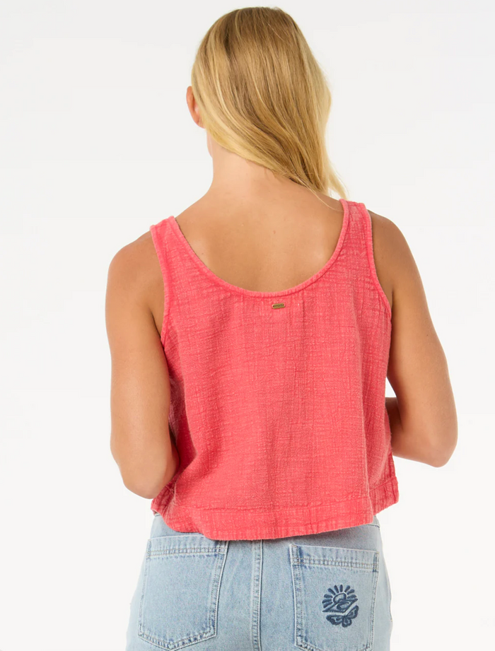 Rip Curl Classic Surf Top II in Hibiscus Red