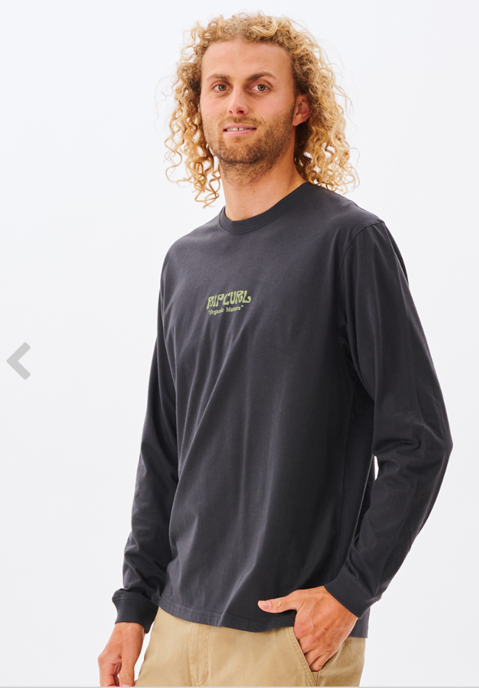 Rip Curl Salt Water Culture Organic Long Sleeve Tee- -
