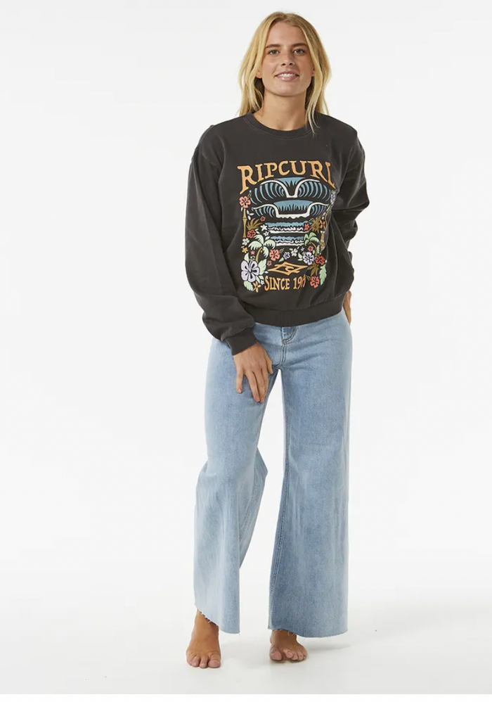 Rip Curl Tiki Tropic Relaxed Crew Fleece