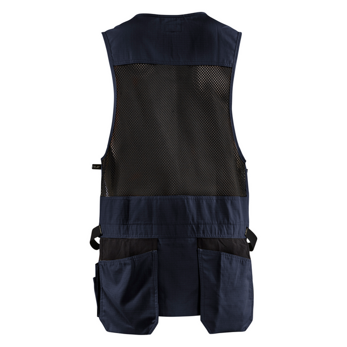 RIP STOP KANGAROO MESH VEST - 8600-Navy Blue | Blaklader 31151330