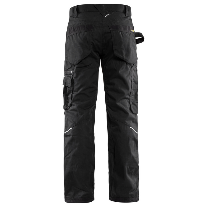 RIP STOP PANTS WITH KNEE POCKETS - 9900-Black | Blaklader 16901330