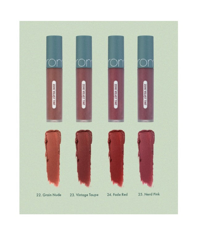 Rom & nd Zero Velvet Tint 20 Berry Knit