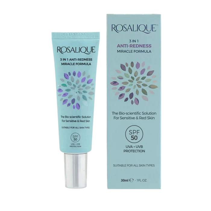 Rosalique 3 in 1 Anti-Redness Miracle Formula SPF 50