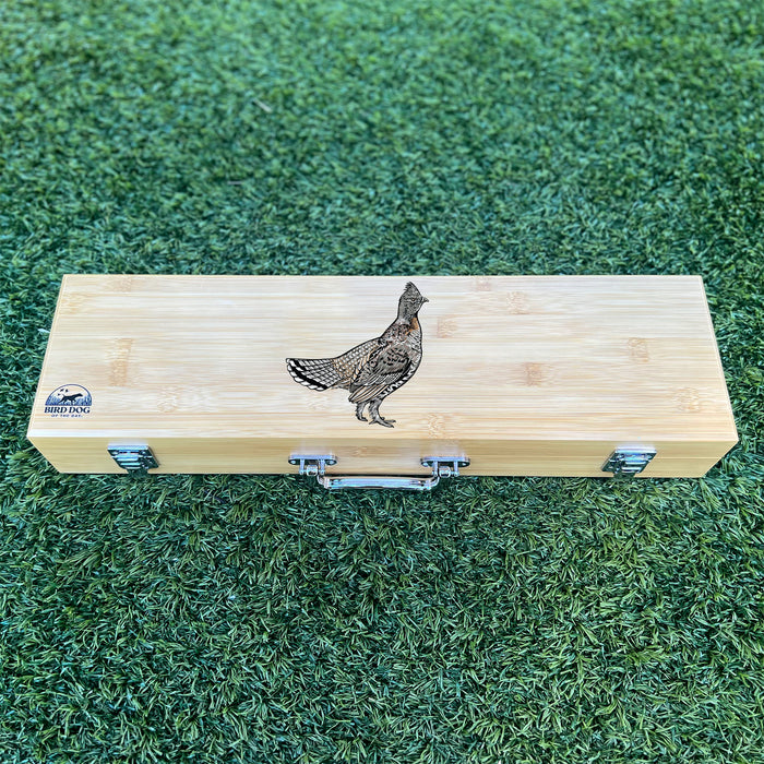 Ruffed Grouse BBQ Grill Tool Set