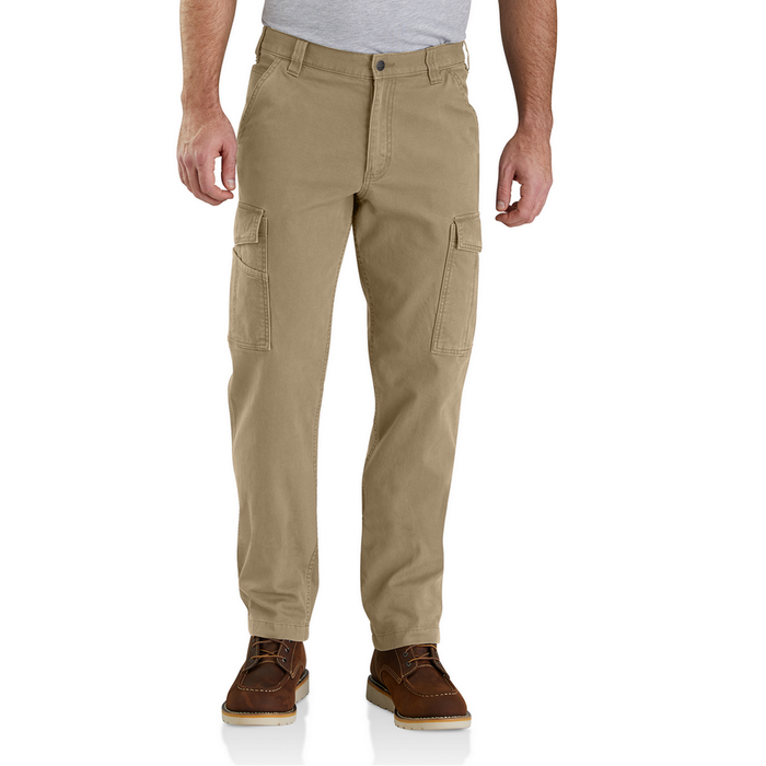 RUGGED FLEX RIGBY CARGO PANT - 253-Dark Khaki | Carhartt 103574
