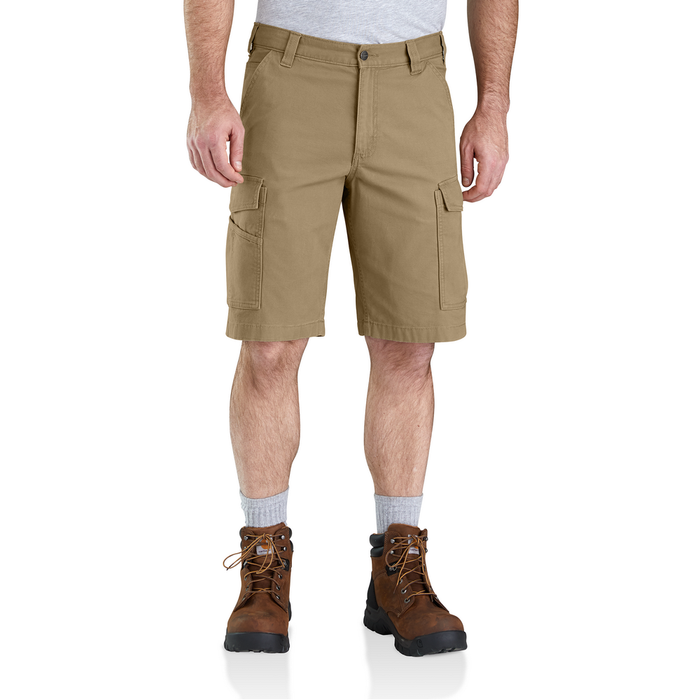 RUGGED FLEX RIGBY CARGO SHORT - 253-Dark Khaki | Carhartt 103542
